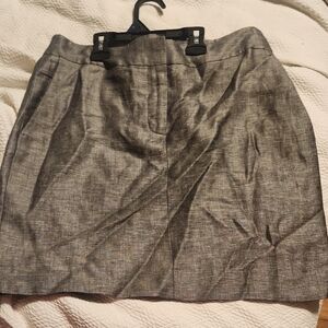LOFT Charcoal Pencil Skirt